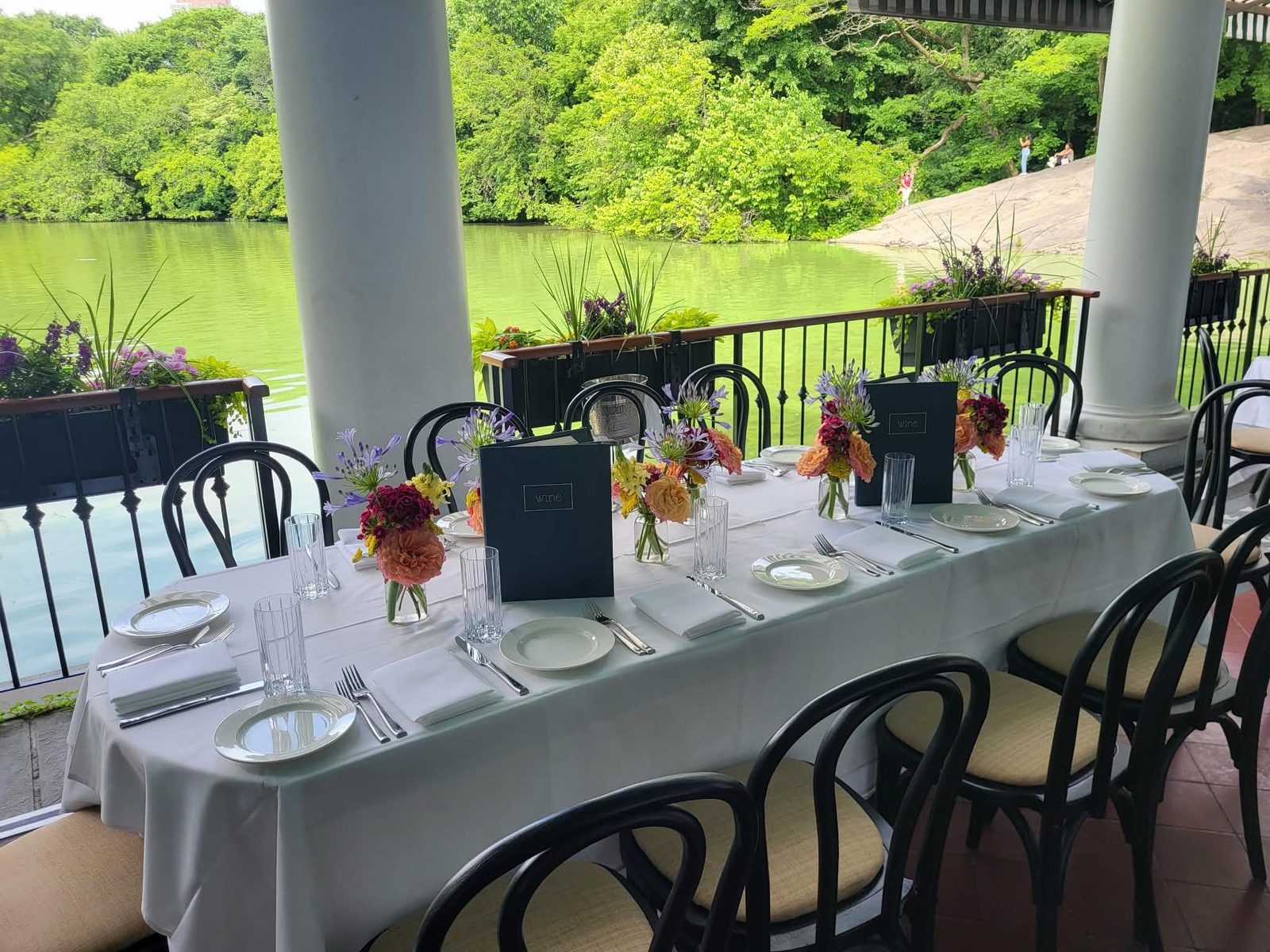 Central Park Boathouse Dinner - Private Events, Lisa Lorang Events New York