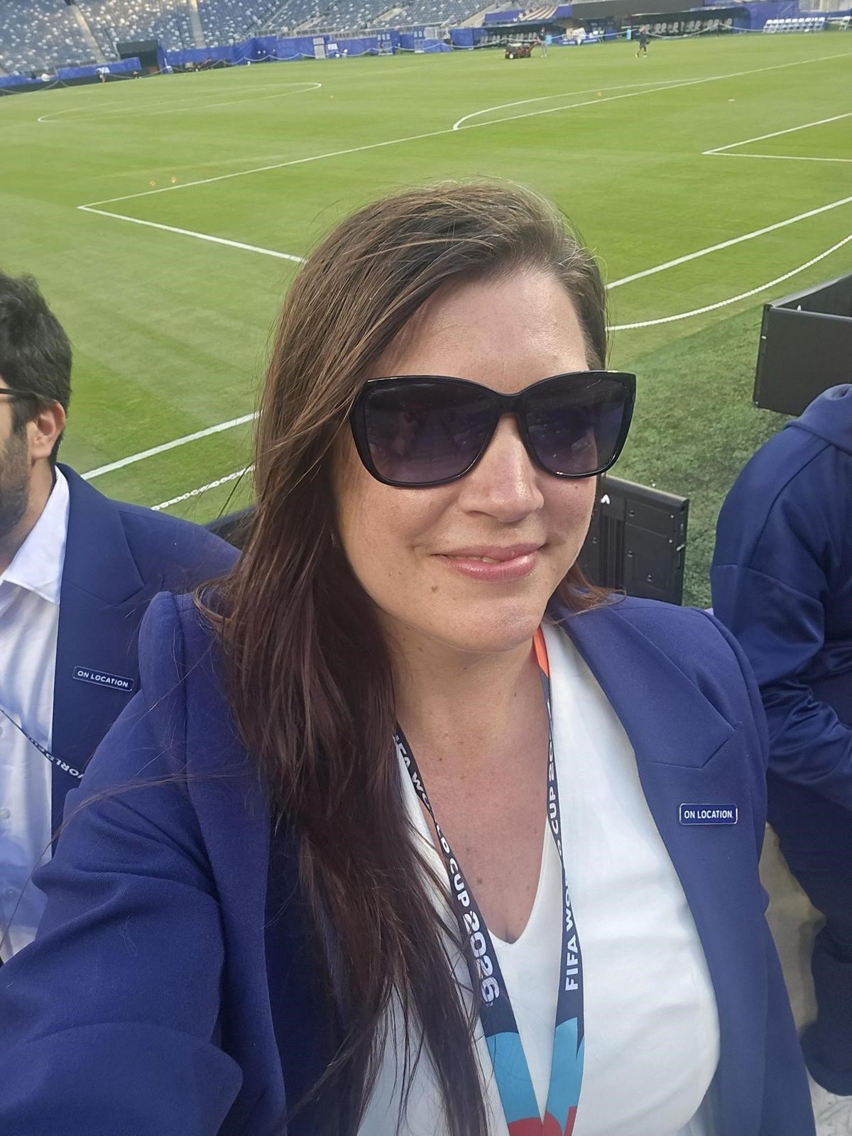 Lisa Lorang on site at FIFA World Cup 2026, New York and New Jersey